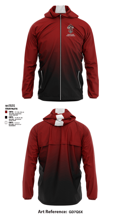 Portland High School Basketball 36413737 Windbreaker - 2