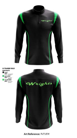 Quarter Zip Jacket, Wrights road service, , Teamtime, Team time, sublimation, custom sports apparel, team uniforms, spirit wear, spiritwear, sports uniforms, custom shirts, team store, custom team store, fundraiser sports, apparel fundraiser