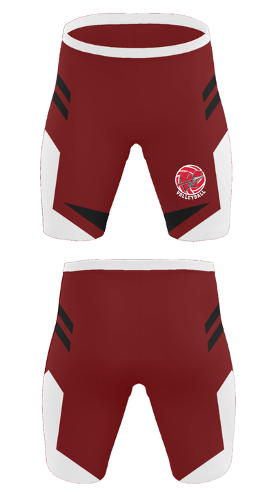 Warrenton R-3 High School Volleyball 68386387 Women's Compression Shorts - 25