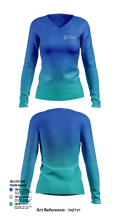 Peak IV Hydration 26278265 Women's Long Sleeve V-neck Shirt - 1