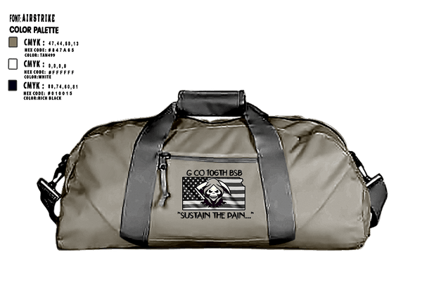 Duffle Bag, , Army, Teamtime, Team time, sublimation, custom sports apparel, team uniforms, spirit wear, spiritwear, sports uniforms, custom shirts, team store, custom team store, fundraiser sports, apparel fundraiser