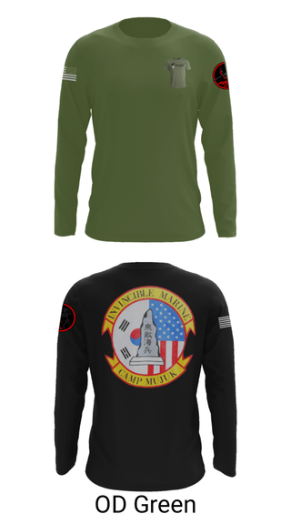 Long Sleeve Performance Shirt, , Marines, Teamtime, Team time, sublimation, custom sports apparel, team uniforms, spirit wear, spiritwear, sports uniforms, custom shirts, team store, custom team store, fundraiser sports, apparel fundraiser