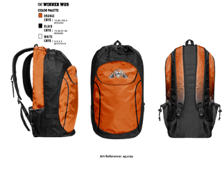 Gear Bag, Pine River Backus Tigers, Men's Basketball, Teamtime, Team time, sublimation, custom sports apparel, team uniforms, spirit wear, spiritwear, sports uniforms, custom shirts, team store, custom team store, fundraiser sports, apparel fundraiser