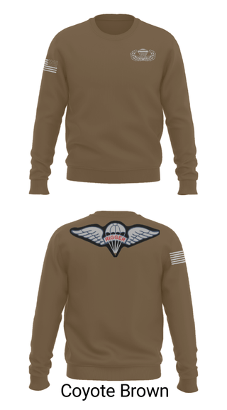 Crew Neck Sweatshirt, , Army, Teamtime, Team time, sublimation, custom sports apparel, team uniforms, spirit wear, spiritwear, sports uniforms, custom shirts, team store, custom team store, fundraiser sports, apparel fundraiser