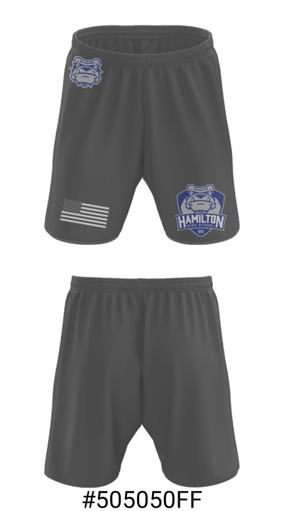 Hamilton High School Soccer 75906986 Athletic Shorts With Pockets - 19