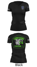 Delaware Park Chemical Engine Co. #1 31356015 Women's Short Sleeve V-neck Shirt - 21