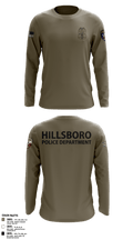 Hillsboro Police Department 31441057 Long Sleeve Performance Shirt - 1 (1)