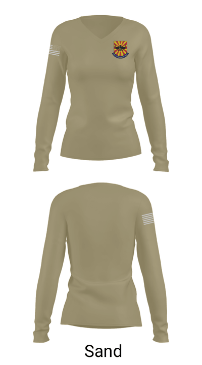 Sky Harbor Composite Squadron 49048308 Women's Long Sleeve V-neck Shirt - 41