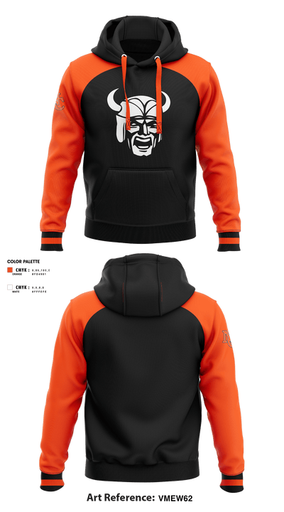 North Canton Hoover Vikings 38397364 Hoodie - 5