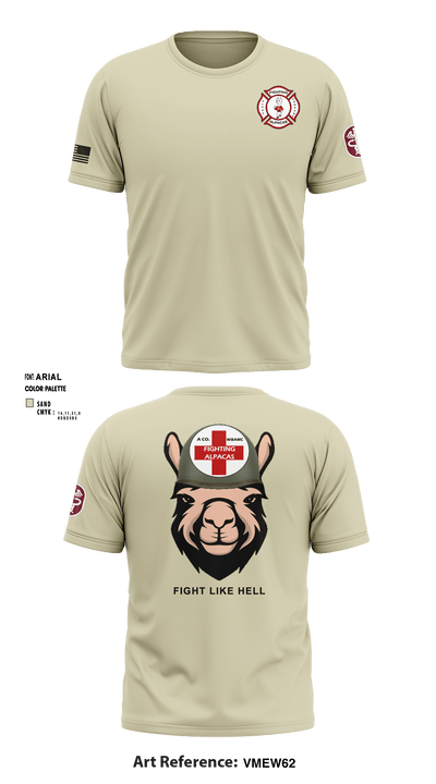 Alpha Company, WBAMC 94187438 Short Sleeve Performance Shirt - 5
