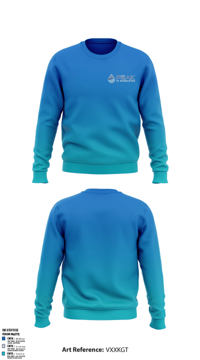 Peak IV Hydration 26278265 Crew Neck Sweatshirt - 1
