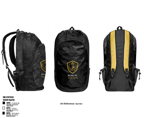 Gear Bag, Remy Fc, , Teamtime, Team time, sublimation, custom sports apparel, team uniforms, spirit wear, spiritwear, sports uniforms, custom shirts, team store, custom team store, fundraiser sports, apparel fundraiser