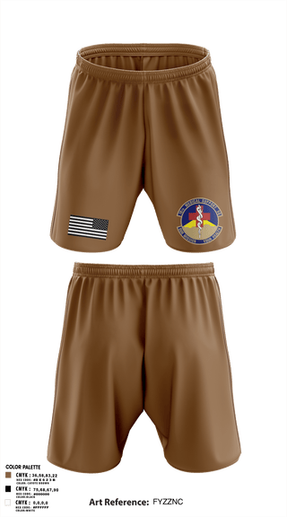 Athletic Shorts With Pockets, 18 Medical Support Squadron, Air Force, Teamtime, Team time, sublimation, custom sports apparel, team uniforms, spirit wear, spiritwear, sports uniforms, custom shirts, team store, custom team store, fundraiser sports, apparel fundraiser