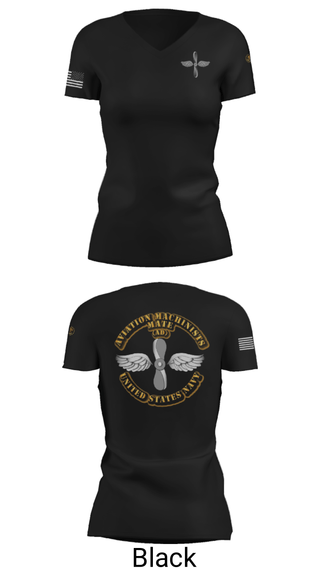 Women's Short Sleeve Vneck Shirt, , Navy, Teamtime, Team time, sublimation, custom sports apparel, team uniforms, spirit wear, spiritwear, sports uniforms, custom shirts, team store, custom team store, fundraiser sports, apparel fundraiser