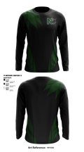 Nordonia High School Basketball 97398215 Long Sleeve Performance Shirt - 1