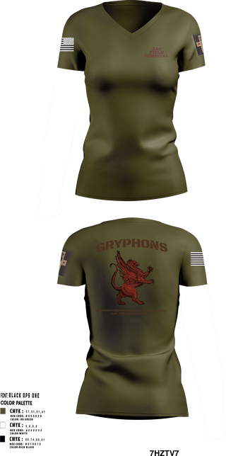Women's Short Sleeve Vneck Shirt, , Army, Teamtime, Team time, sublimation, custom sports apparel, team uniforms, spirit wear, spiritwear, sports uniforms, custom shirts, team store, custom team store, fundraiser sports, apparel fundraiser