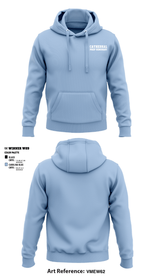 Hoodie, Cathedral Prep Seminary, Spirit Store, Teamtime, Team time, sublimation, custom sports apparel, team uniforms, spirit wear, spiritwear, sports uniforms, custom shirts, team store, custom team store, fundraiser sports, apparel fundraiser