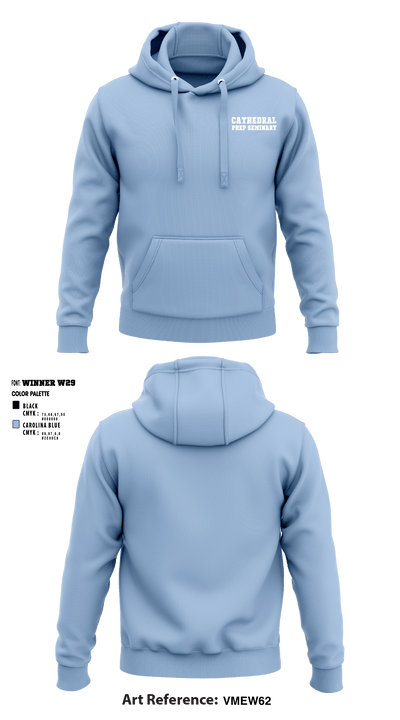 Cathedral Prep Seminary 26405407 Hoodie - 3