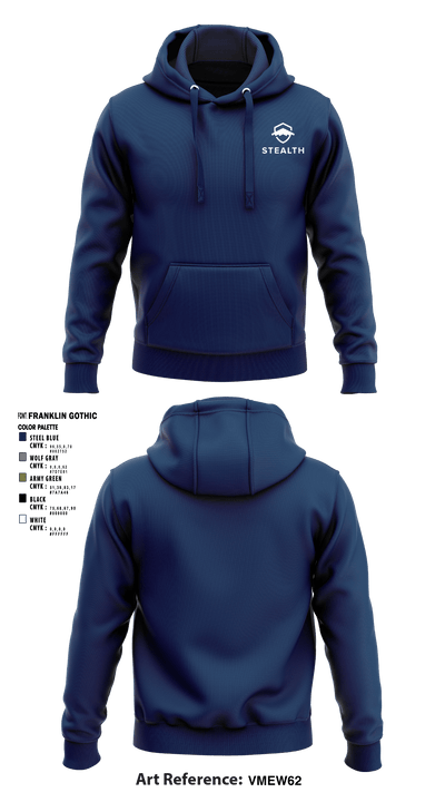 Stealth customs 84323734 Hoodie - 2