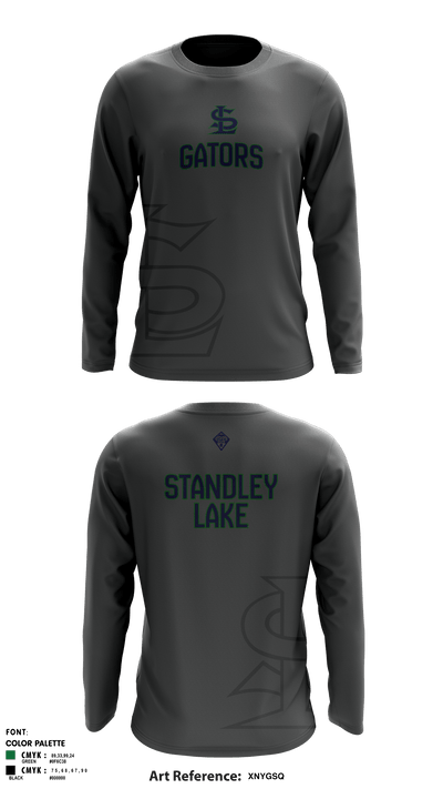standley lake hs girls soccer 23167606 Long Sleeve Performance Shirt - 1