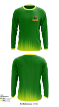 Essex County College Track and Field 69472319 Long Sleeve Performance Shirt - 1