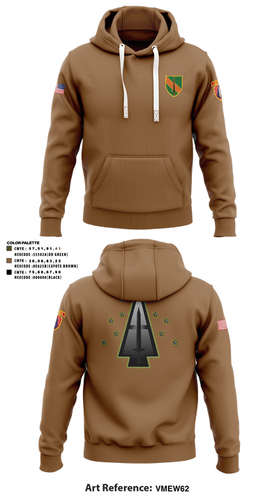 A Co, 1st BN, 4SFAB 88998967 Hoodie - 56