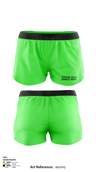 CUYAHOGA FALLS STREET DEPT 15203184 Women's Shorts - 1
