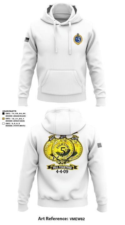 Pittsburgh Police Zone 5 64089370 Hoodie - 16