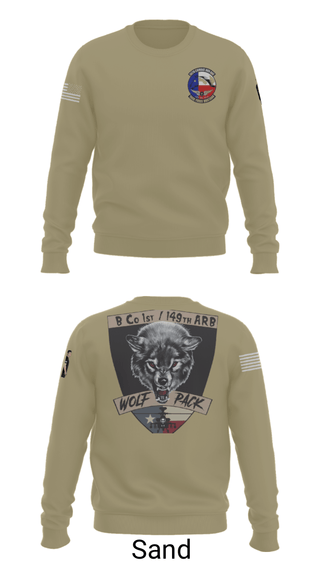Crew Neck Sweatshirt, 449th, Army, Teamtime, Team time, sublimation, custom sports apparel, team uniforms, spirit wear, spiritwear, sports uniforms, custom shirts, team store, custom team store, fundraiser sports, apparel fundraiser
