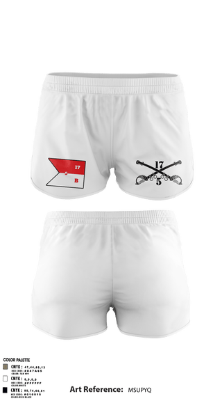 Ranger Panties, B TRP 5-17 ACS, Army, Teamtime, Team time, sublimation, custom sports apparel, team uniforms, spirit wear, spiritwear, sports uniforms, custom shirts, team store, custom team store, fundraiser sports, apparel fundraiser