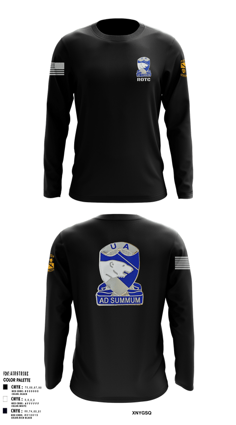 Long Sleeve Performance Shirt, ARMY ROTCARMY ROTC, Army, Teamtime, Team time, sublimation, custom sports apparel, team uniforms, spirit wear, spiritwear, sports uniforms, custom shirts, team store, custom team store, fundraiser sports, apparel fundraiser