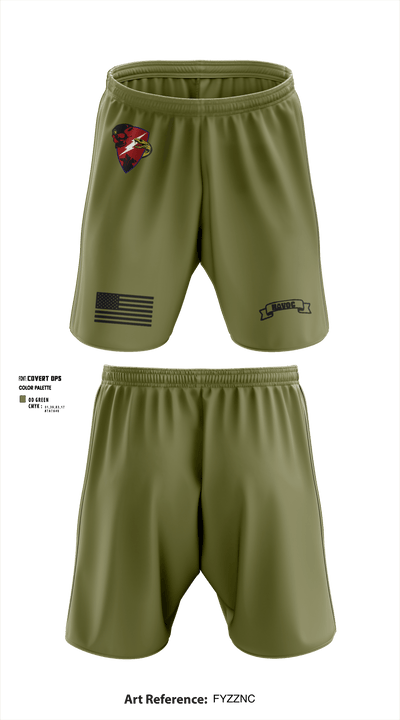 HHC 1-635TH AR 79044047 Athletic Shorts With Pockets - 2