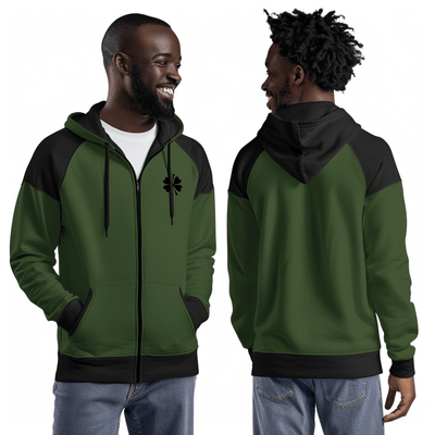 Shamrocks Basketball 10314107 Zip Hoodie - 3