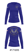 724th Special Tactics Group 79677421 Women's Long Sleeve V-neck Shirt - 37