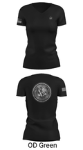 HHC Mortars, 2-505 PIR 68912099 Women's Short Sleeve V-neck Shirt - 22