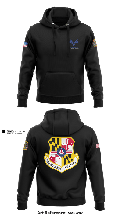 Towson Composite Squadron 17976164 Hoodie - 1