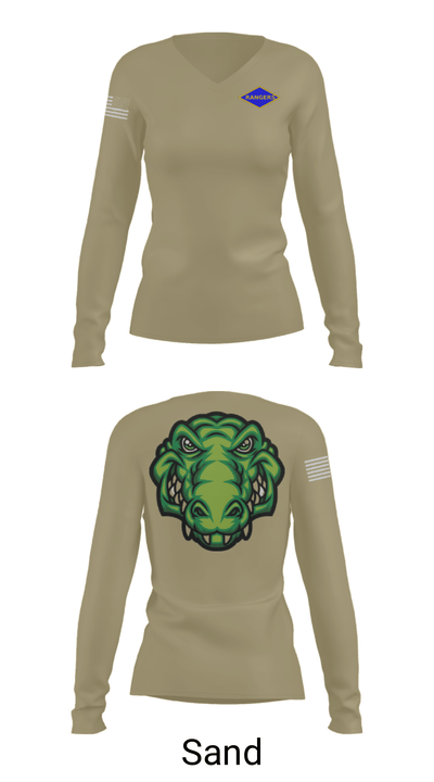 6RTB COMMO 71701887 Women's Long Sleeve V-neck Shirt - 42
