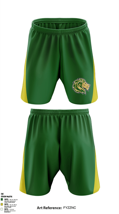 Denton Calvary Academy 61911508 Athletic Shorts With Pockets - 2