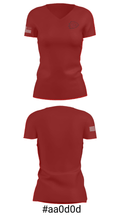 Chopticon High School  Basketball 77174686 Women's Short Sleeve V-neck Shirt - 21