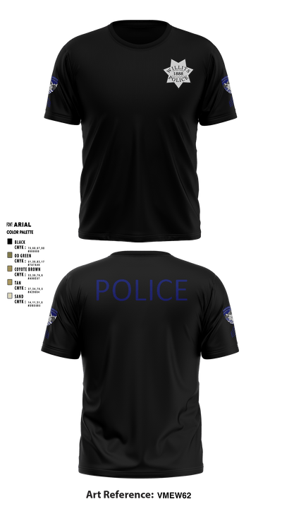 Willits Little Lake JRTF 70658416 Short Sleeve Performance Shirt - 6
