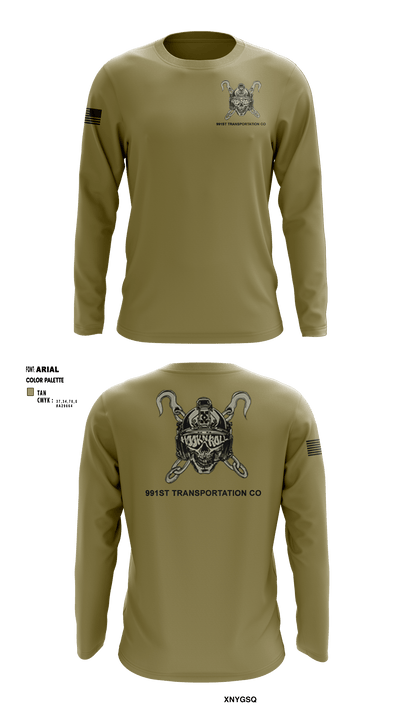 991ST Transportation Co 10551694 Long Sleeve Performance Shirt - 1