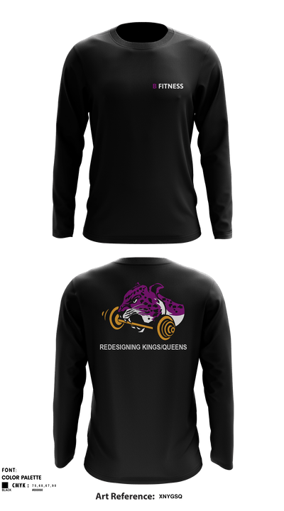 BFitnessBFitness 7718211 Long Sleeve Performance Shirt - 3png