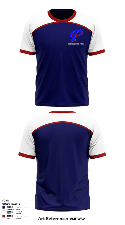 Pascagoula High School 44918795 Short Sleeve Performance Shirt - 1