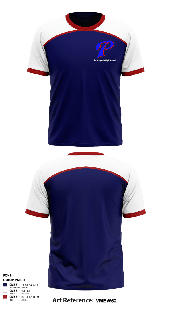 Short Sleeve Performance Shirt, Pascagoula High School, Spirit Store, Teamtime, Team time, sublimation, custom sports apparel, team uniforms, spirit wear, spiritwear, sports uniforms, custom shirts, team store, custom team store, fundraiser sports, apparel fundraiser