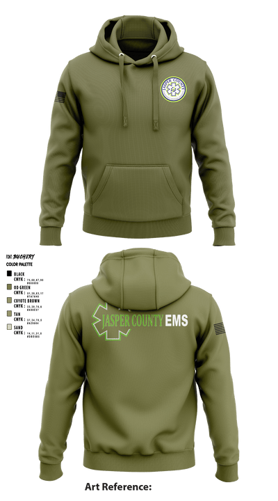 Jasper County EMS 69252235 Hoodie - 2
