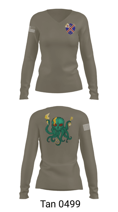 Krakens 72213128 Women's Long Sleeve V-neck Shirt - 41