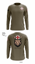 Alpha Company, WBAMC 94187438 Long Sleeve Performance Shirt - 4