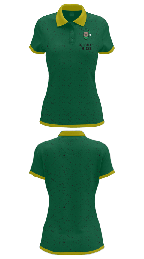 Women's Short Sleeve Performance Polo, Old Saint Micks, , Teamtime, Team time, sublimation, custom sports apparel, team uniforms, spirit wear, spiritwear, sports uniforms, custom shirts, team store, custom team store, fundraiser sports, apparel fundraiser