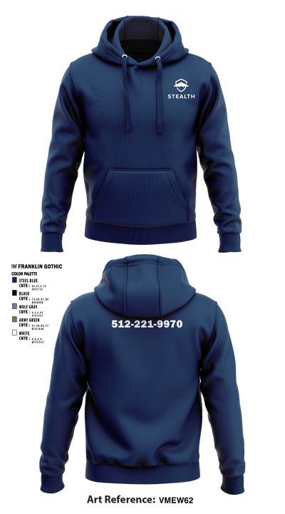 Stealth customs 84323734 Hoodie - 11