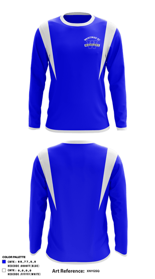 Long Sleeve Performance Shirt, Wahconah Regional High School Cross Country, Cross Country, Teamtime, Team time, sublimation, custom sports apparel, team uniforms, spirit wear, spiritwear, sports uniforms, custom shirts, team store, custom team store, fundraiser sports, apparel fundraiser